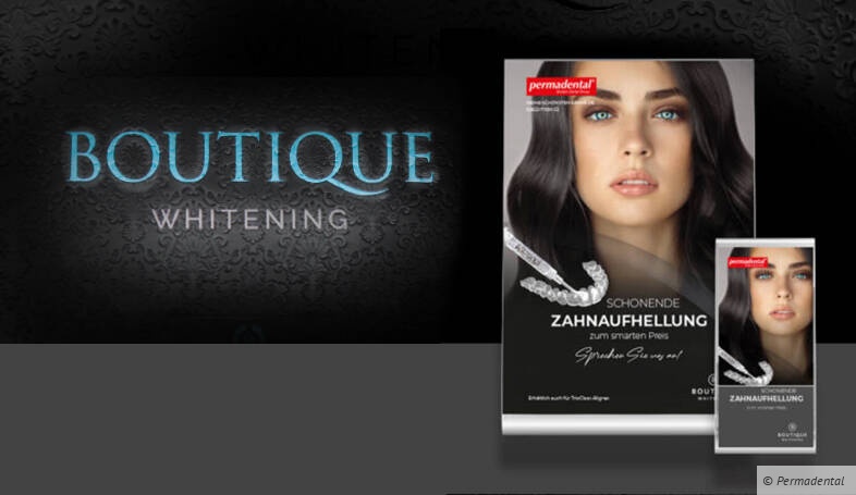 Kosmetische Zahnaufhellung mit "Boutique" - Planung, Abrechnung, Durchführung